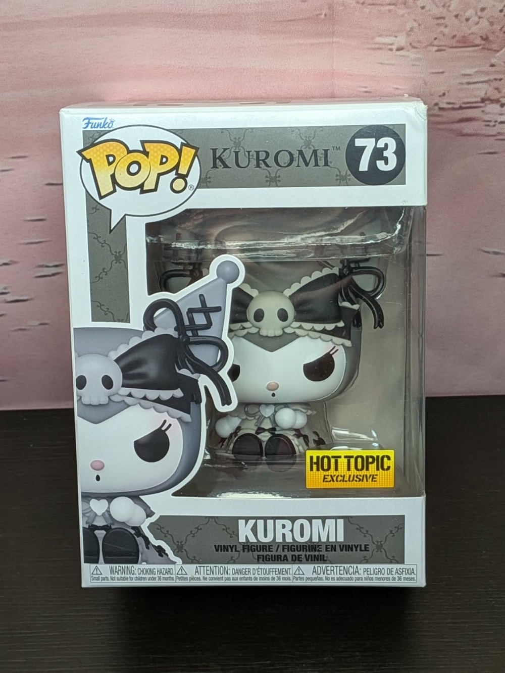 Funko Pop Kuromi #73 Hot Topic Exclusive Lolita Kuromi. NIB